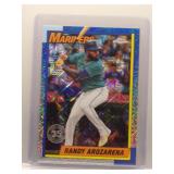 Randy Arozarena 2025 Topps '90 Chrome mojo ref.
