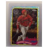 Shohei Ohtani 2023 Topps Chrome '88 mojo ref.