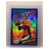 Peyton Manning 2015 Topps '56 blue ref.
