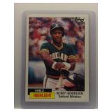 Rickey Henderson 1984 Topps Highlight
