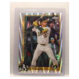 Max Muncy 2025 Topps Chrome rookie raywave ref.