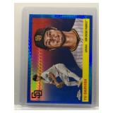 Yu Darvish 2025 Topps Chrome Platinum blue