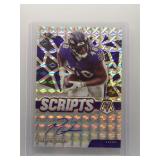 Patrick Queen 2021 Mosaic Scripts auto mosaic ref.