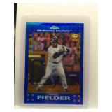 2007 Topps Chrome Blue Prince Fielder
