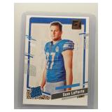 Sam LaPorta 2023 Donruss rookie