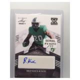 Brenden Knox 2021 Leaf Ultimate Draft rookie...