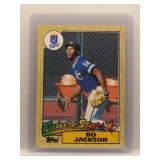 Bo Jackson 1987 Topps Future Stars Rookie