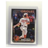 Jackson Holliday 2024 Topps rookie