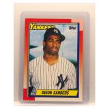 Deion Sanders 1990 Topps Rookie