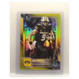 Beau Pribula 2025 1st Bowman U Chrome yellow...