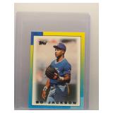 Bo Jackson 1990 Topps mini