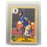 Bo Jackson 1987 Topps Rookie
