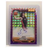 Jaime Jaquez Jr. 2024 Topps Chrome auto purple...