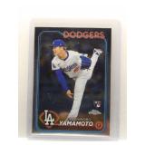 2024 Topps Chrome Yamamoto Rookie