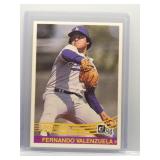 Fernando Valenzuela 1984 Donruss