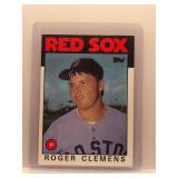 Roger Clemens 1986 Topps