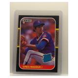 Greg Maddux 1987 Donruss rookie