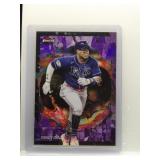 Yandy Diaz 2024 Topps Finest purple /125