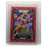 Brian Thomas Jr. 2024 Prizm DP rookie red wave...