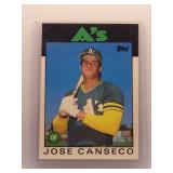 Jose Canseco 1986 Topps Traded