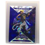 Jacob Misiorowski 2025 Panini Blue Cracked Ice RC