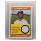 Yordan Alvarez 2023 Topps Heritage Clubhouse...