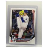 Roki Sasaki 2025 Bowman rookies
