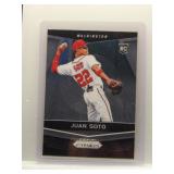 2018 Prizm Juan Soto Rookie