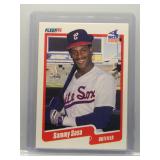 Sammy Sosa 1990 Fleer Rookie