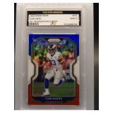 Cam Akers 2020 Prizm rookie r/w/b FSG 9