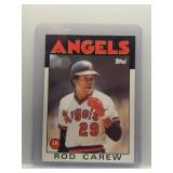 Rod Carew 1986 Topps
