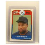 Kirby Puckett 1989 Topps Cap'n Crunch