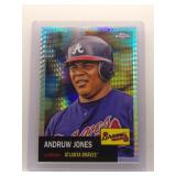 Andruw Jones 2022 Topps Chrome Platinum hyper ref.