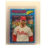 Bryce Harper 2026 Topps Heritage light blue...