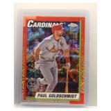 Paul Goldschmidt 2025 Topps '90 Chrome mojo ref.