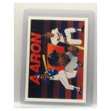 Hank Aaron 1991 Upper Deck Baseball Heroes
