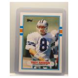 Troy Aikman 1989 Topps Traded