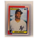 Deion Sanders 1990 Topps Rookie