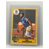 Bo Jackson 1987 Topps Future Stars Rookie