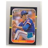 Greg Maddux 1987 Donruss Rookie