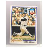 Reggie Jackson 1978 Topps All-Star