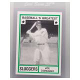 Joe DiMaggio 1982 TCMA Baseball's Greatest