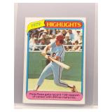Pete Rose 1980 Topps Highlights