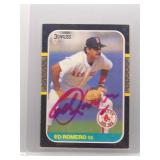 Ed Romero 1987 Donruss