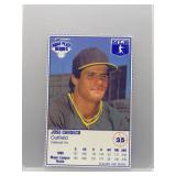 Jose Canseco 1987 Kraft