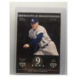 Mickey Mantle 2007 Topps Milestones 9 Runs /29