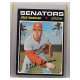 Dick Bosman 1971 Topps