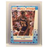 Magic Johnson 1989 Fleer All-Stars