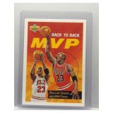 Michael Jordan 1992 Upper Deck Back to Back MVP