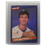 Don Mattingly 1986 Leaf #103